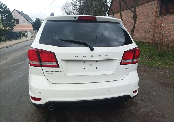 Dodge Journey cena 57000 przebieg: 160000, rok produkcji 2017 z Wrocław małe 121